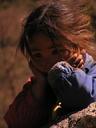 Day 4 : Tengboche to Dingboche.\r\nVillage girl.